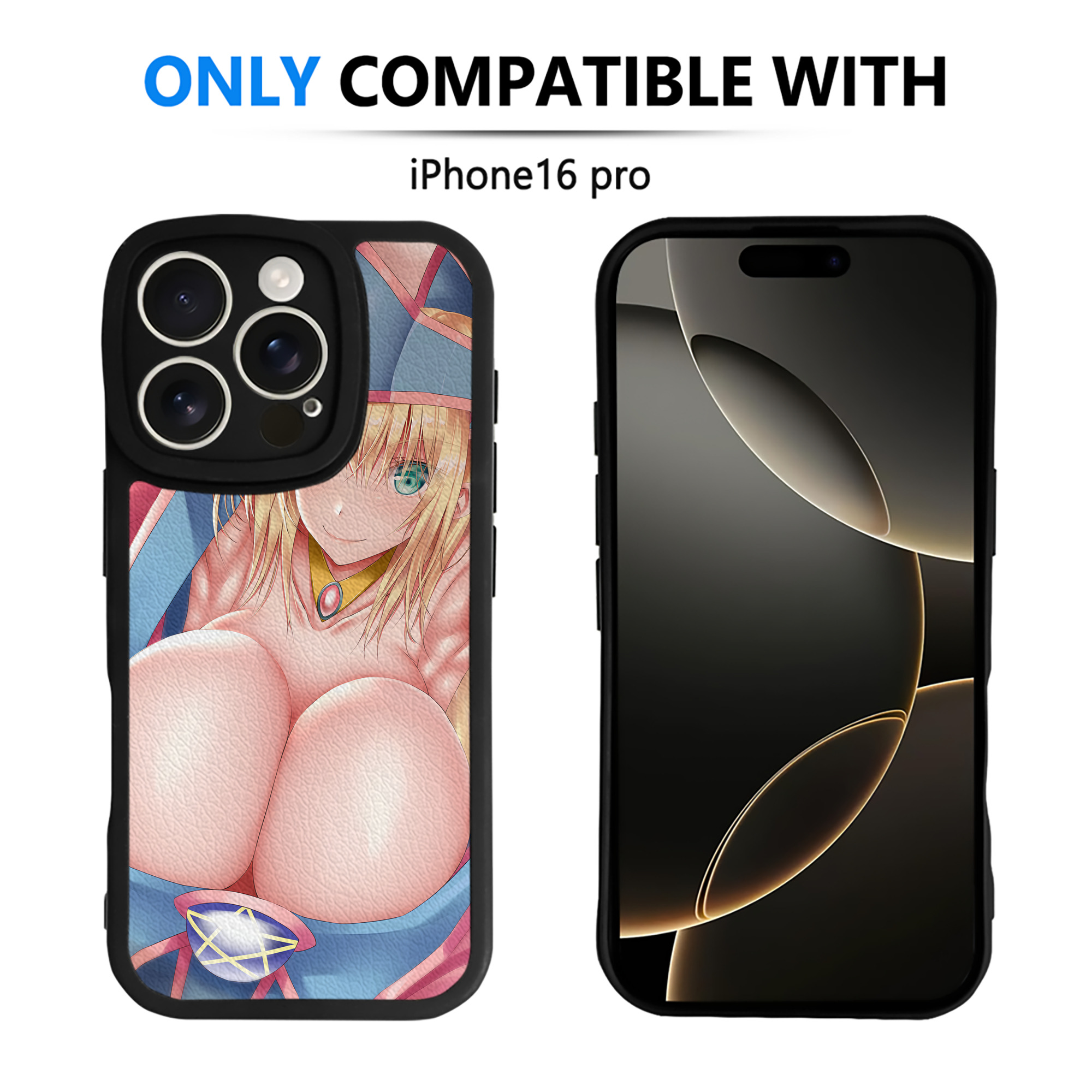 （画像用） 遊☆戯☆王 Yu-Gi-Oh! 【iPhone 16シリーズ対応】シリコンスマホケース（レザー調） 材質：シリコン